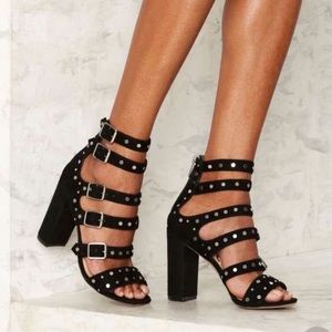 SAM EDELMAN STRAPPY HEELS